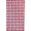 Dallprint Dekor.lipnūs kristalai 6mm 260vnt. Raudonas