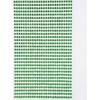 Dallprint Dekor.lipnūs kristalai 3mm 806vnt. L.GRE