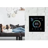Termostatas Auraton OCTA, įleidžiamas, juoda, 5 – 35 °C