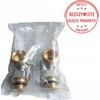 Apatinio pajungimo mazgas dvivamzdei sistemai Danfoss, RLV-KB, kampinis, 1/2''-3/4'', H tipo