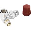 Dešininio montavimo ventilis Danfoss RA-N15, chromas