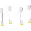 Brush-baby -baby Pabaiga -baby KidzSonic Sonic dantų šepetėliui 4vnt.