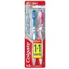 Colgate Max Baltas - 2 pak., minkšti dantų šepetėliai