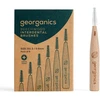 Dantų šepetėlis Georganics Georganics, bukinės medienos tarpdančių šepetėlis, kasdienei priežiūrai, 0,6 mm, 6 vnt.