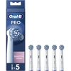 Końcówka Braun Oral-B Pro Jautrus Clean, 5 pc (s), Baltas, Oral-B, IO, Pulsonic, Blister (EB60X-5)