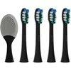 Lovio SonicProtect PRO antgaliai do szczoteczki miękkie Juoda LVTB124BK-HS 5szt