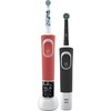 Dantų šepetėlis Oral-B Gyvybingumas vaikams D100 Žvaigždžių karai + D103 Raudona