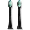 „OROMED ORO-BRUSH BLACK“ sonic dantų šepetėlio galvutės