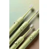 Jimok Sonicinis dantų šepetėlis R1 Matcha Žalias IPX8 tylus 4 antgaliai