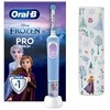 Elektrinis dantų šepetėlis Oral-B Kids 3+ Frozen + Dėklas