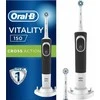 Elektrinis dantų šepetėlis Braun Oral-B Vitality D150, juodas