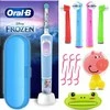 Oral-B | Elektrinis dantų šepetėlis | Vitality PRO Kids Frozen | Įkraunamas | For kids | Šepetėlių skaičius galvutės įeina 1 | Number of teeth brushing modes 2 | Mėlyna