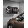 Laikiklis padangoms Dolle Tire Up, 105 x 65 x 50 cm, juodas