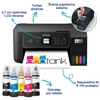 Daugiafunkcis rašalinis spausdintuvas Epson EcoTank L3280, A4, spalvotas, Wi-Fi, Wi-Fi Direct, AirPrint, LCD ekranas, juodas | C11CJ66426