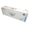 Canon C-EXV 17 (0261B002), žydra kasetė