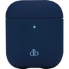 dbramante Costa Rica – „AirPods“ (2 kartos) Silicio dėklas iš perdirbto plastiko – „Pacific Mėlyna“