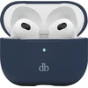 AirPods 3 dėklas tamsiai mėlynas su atidarytu dangteliu