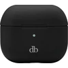 Ausinės dbramante Costa Rica - AirPods ((3-osios kartos).) Silicon dėklas in recycled plastikas - Night Juodas