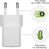 dbramante1928 - Įkrovimas - Sieninis įkroviklis GaN - USB-C 20W EU - Baltas