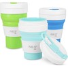 Nils Camp DD-Print NILS NC4103 KUBEK SILIKONOWY sulankstomas 475 ML Mėlynas