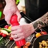Prieskonių malūnėlis De Buyer RUMBA Młynek do soli 20 cm raudona lakierowany