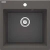 Deante granitinė virtuvinė plautuvė Deante Evora, ZQJ_T103, Anthracite metallic