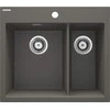 Deante granitinė virtuvinė plautuvė Deante Eridan, ZQE_T503, Anthracite