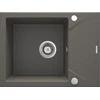 Deante granitinė virtuvinė plautuvė Deante Evora, ZQJ_T11A, Anthracite metallic