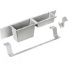 Deante Magnetic plautuvės aksesuarų rinkinys ZZMK011O, Brushed steel