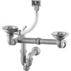 Sifonas plieninėms plautuvėms Deante ZXY_9956, Steel