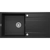 Deante granitinė virtuvinė plautuvė Deante Eridan ZQE G713, Metallic graphite