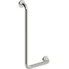 Deante Lehnen vonios kambario rankena, kairinė, 30/60 cm, Steel