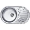 Virtuvinė plautuvė Deante Twist ZEU_011B, Satin