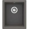 Granitinė virtuvinė plautuvė Deante Ella ZREXT10C, Anthracite metallic