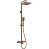 Deante dušo sistema su termostatiniu vonios maišytuvu Therm NAC_C1HT, Brushed bronze