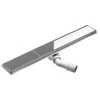 Deante dušo latakas 2in1, Steel, 80 cm