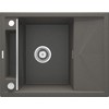 Deante granitinė virtuvinė plautuvė su magnetais Deante Magnetic ZRM T11A, Anthracite