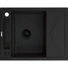 Deante granitinė virtuvinė plautuvė su magnetais Deante Magnetic ZRM N11A, Nero