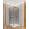 Walk-in dušo sienelė Deante Kerria Plus, 100 cm, Chrome