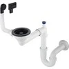 Sifonas granitinėms plautuvėms Deante Space-Saver ZXY_N949, Nero