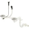 Sifonas granitinėms plautuvėms Deante Space-Saver ZXY_9973, Steel