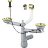 Sifonas plautuvėms Deante Space-Saver Lux ZXY_Z912, Auksinis