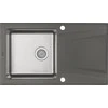 Granito-plieno plautuvė Deante Prime, ZSR_T113, Antracito metalas