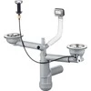 Sifonas plautuvėms Deante Space-Saver Lux ZXY_9912, Steel