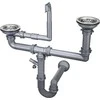 Sifonas plieninėms plautuvėms Deante ZXY_9956, Steel