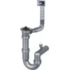 Sifonas plieninėms plautuvėms Deante ZXY_9923, Steel