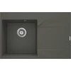 Deante granitinė virtuvinė plautuvė Deante Evora - Right, ZQJ_T11P, Anthracite metallic