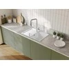 Virtuvinis maišytuvas Deante Momi BKM_F73N, Brushed steel