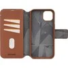 Dėklas Decoded odinė nuimama piniginė, rudos spalvos - iPhone 15 Plus