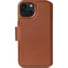 Dėklas Decoded odinė nuimama piniginė, rudos spalvos - iPhone 15 Plus